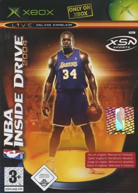 NBA Inside Drive 2004 (USA) box cover front